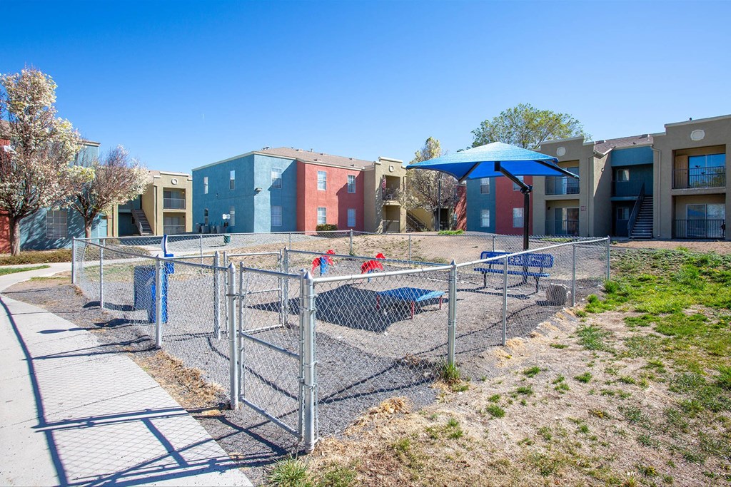 Dog Park at Aspen Ridge Apartments in Albuquerque New Mexico
